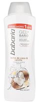 Gel de Banho Babaria Leite de Coco & Baunilha - 1000ML