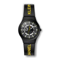 Relogio Analogico Masculino Daniel Klein DKLN DK.1.12275-7 - Preto e Amarelo