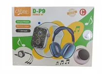 Okpu Kit D-P9 Blue Series 10 Smartwatch + Parlante + Auricular