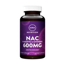 Nac N-Acetyl-L-Cysteine 600MG MRM Nutrition 60 Capsulas Vegetariana