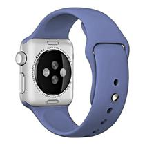 Pulseira 4LIFE para Apple Watch de Silicone de 38/40/41MM - Lavanda Oscuro