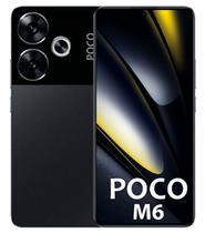 Celular Xiaomi Poco M6 4G 128GB / 6GB Ram / Dual Sim / Tela 6.79/ Cam 108MP - Preto (Global)