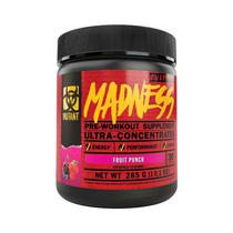 Suplemento Mutant Madness Ultra-Concentrated Pre-Workout Fruit Punch 285GR