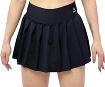 Short Saia Joog Sensitive Suplex Poliester Preto Feminino