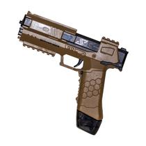 Pistola de Agua Electric Water Gun 668-59 / Bateria Recarregavel / 2 Municoes - Marrom Desert