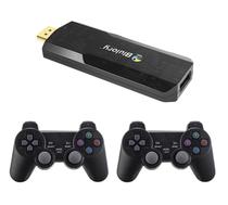 Console Blulory Game Stick 4K + TV Stcik + 2 Controles - Preto