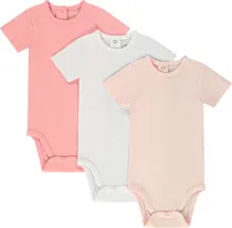 Body para Bebê Orchestra HB015S-Roc - Feminino (3 Unidades)