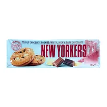 Bolacha New Yorkers Triplo Chocolate 180G
