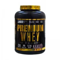 Whey Protein Premium Whey Landerfit 5LB 2.3KG Açai