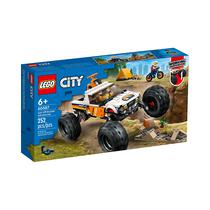 Juguete de Construccion Lego City 4X4 Off-Roader Adventures 60387 252 Piezas