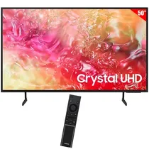 Smart TV LED 50" Samsung Crystal Uhd UN50DU7000G 4K Ultra HD Tizen Wi-Fi/Bluetooth com Conversor Digital