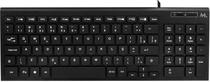 Teclado Mtek KB-8501C com Cabo - Preto (Portugues)