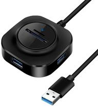 Adaptador USB H - 25 Hub 5 En 1 USB 3.0X3 Micro SD/SD