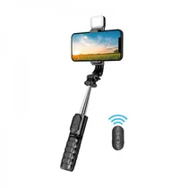 Bastao de Selfie Wiwu Wi- SE002 com Tripé -Preto