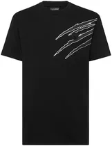 Camiseta Philipp Plein Sport Saec MTK8019 STE001N 0270 Round Neck SS Masculina