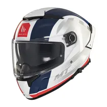 Capacete MT Helmets FF118SV Thunder 4 SV Treads C7 - Fechado - Tamanho XL - com Óculos Interno - Gloss