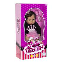 Boneca Bebe Reborn Menina 2662 de Silicone com Acessorios Varios