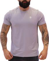 Camiseta Joog Basica Small Logo Cinza Masculina