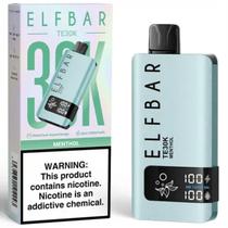 Elfbar Vaper Desechable TE30000 30000PUFFS Plastico/Metal Menthol