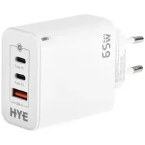 Adaptador de Tomada Hye HYEC79 USB/2 USB-C - Branco