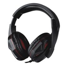 Headset Gamer Satellite AE-364 com Fio - Vermelho Preto