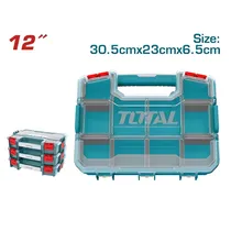 Total Caja de Herramientas TPBX1121 Divisores Removibles