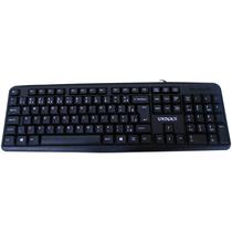 Teclado Satellite AK-910 USB Espanhol - Preto