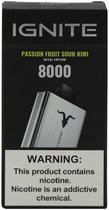 Vape Descartavel Ignite V80 Passion Fruit Sour Kiwi 8000 Puffs Metal Edition