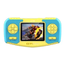 Consola Game Portatil Luo LU-SY17 Game Box / 1020MAH / 520 Jogos - Azul/Amarelo