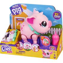 Moose Toys Figuras Little Live Pets Piggly La Cerdita Plastico 4 Anos+ Multicolor