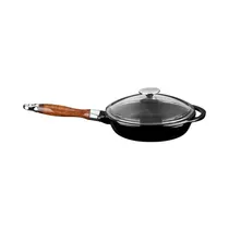 SartéN de Hierro Fundido Lava LVYTV24NHK3BL 2L 24 CM Negro