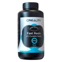 Resina Fast Uv 1KG para Impressora 3D Creality - Plastico Azul