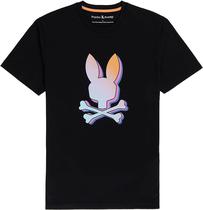 Outlet Camiseta Psycho Bunny B6U940A2PC Masculina - Preto