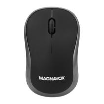 Mouse Magnavox MCA3122-Mo - Sem Fio - 1000 Dpi - Cinza e Preto