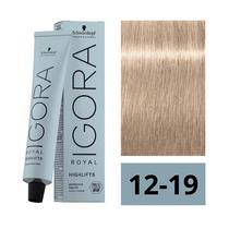 Crema de Coloracion Schwarzkopf Igora Royal 12-19 Super Aclarante Ceniza Violeta 60GR