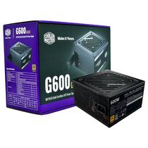 Fonte de Alimentacao Cooler Master G600 600W ATX / Nao Modular / 80 Plus Gold - MPW-6001-ACAAG-U2