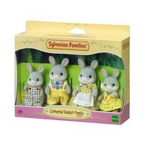 Figuras Epoch Sylvanian Families Cottontail Rabbit Family 4030