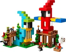 Lego Minecraft The Parrot Hauses - 21282 (535 Peças)