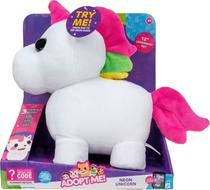 Pelucia Adoptme Unicornio Neon Jazwares - AME0011