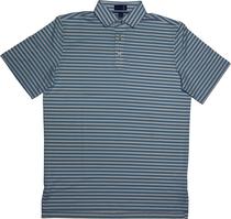 Outlet Camiseta Polo Stitch 3474 Masculina Azul Ceu/Branco