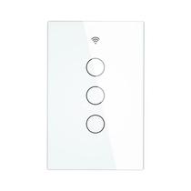 Interruptor de Luz Smart Moes ZS-US3-WH Zigbee White