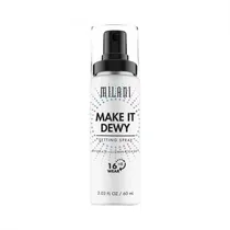 Spray Fixador de Maquiagem Milani Make It Dewy Hydrate + Illuminate + Set MTSP04