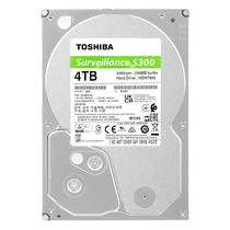 HD Toshiba 4TB S300 Surveillance 3.5" SATA 3 5400RPM - HDWT840UZSVA