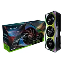 Placa de Vídeo RTX5090 32GB Palit Gamerock NE75090019R5 GDDR7 NE75090019R5-GB 2020G