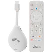 Receptor Duosat Pulse Drop 4K Ultra HD Iptv 32 GB Wifi - Branco