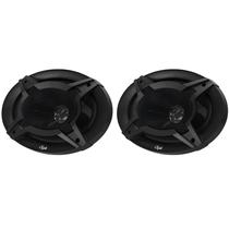 Alto Falante para Automovel Krab KBPDR69 6X9" 350 W 5 Vias Preto