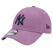 Bone New Era MLB 9FORTY Nova York Púrpura Pastel FM