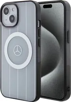 Capa Mercedes-Benz para iPhone 15 MEHMP15S23HRSW - Grey