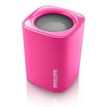 Caixa de Som Philips BT-100 USB / Bluetooth-Rosa