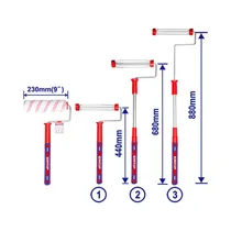 Rodillo Con Cabo Telescopico Emtop ECBHT42302 44 CM